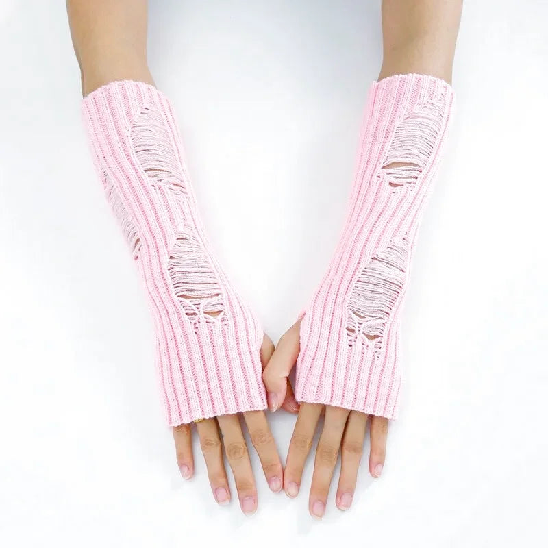 Knitted Hand Warmers